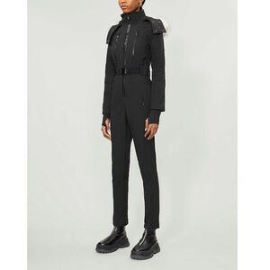TopShop Snowsuit by Sno Hooded in Black